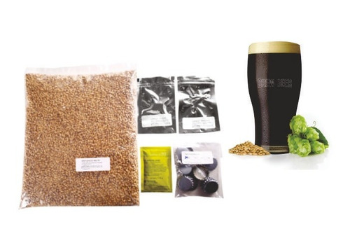 Kit Cerveja Irish Stout - 40l Brewbeer Com Insumos E Receita