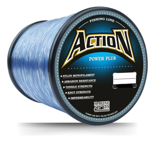 Linha Monofilamento  Action Grey Marine Sport 28mm 30mm 33mm