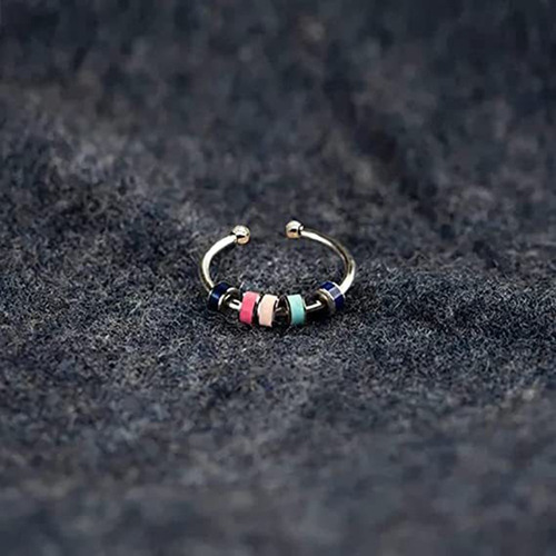 Anillo Ajustable De Acero Con Anti-stress - 3995