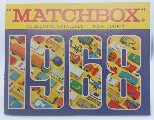 Matchbox Collector`s Catalogue 1968 A Lesney Catalogo Mint