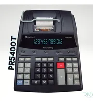 Comprar Calculadora Impressão Térmica Mesa Procalc 5.6 Linhas Pu002Fseg Cor Preto