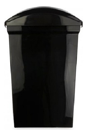 Lixeira Basculante Plastico Sanremo Cesto Lixo 15l Preto