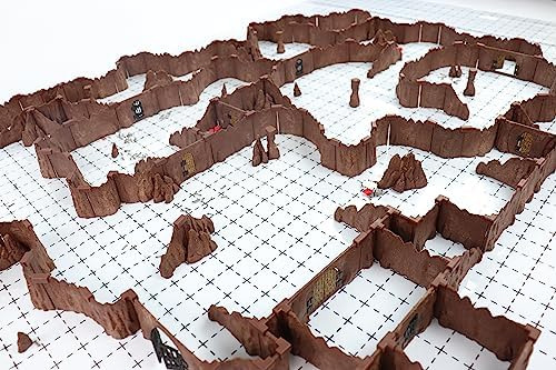 Sistema De Caverna Modular: Juego De Mesa Y Rpg De Terreno P