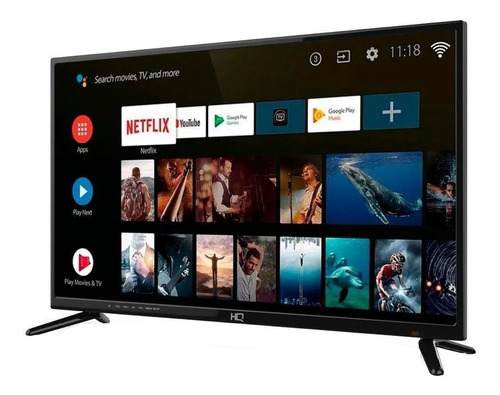 Imagem 3 de 6 de Smart Tv Led 32 Hd Hq Hqstv32np Netflix Youtube Hdmi Wi-fi