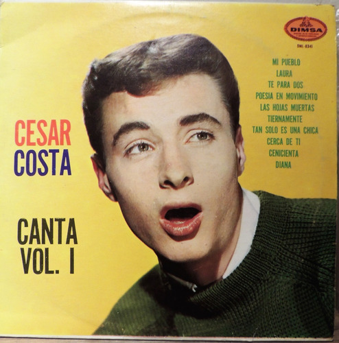 Canta Vol. 1 (vinilo) César Costa