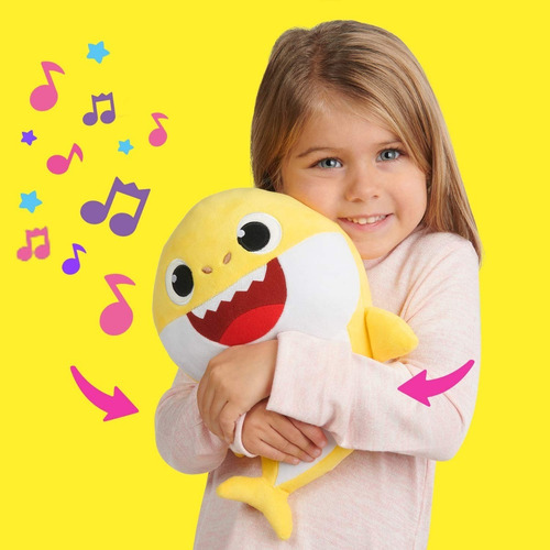 Muñeco Oficial De Baby Shark Bebe Tiburon Musical Original