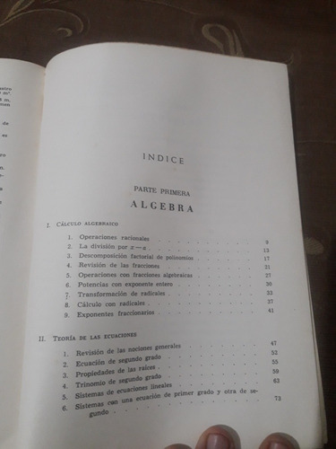 Imagen 2 de 10 de Libro Álgebra Y Geometría Rodriguez Vidal