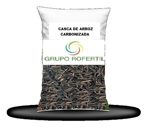 Casca De Arroz Carbonizada - 100 Litros 