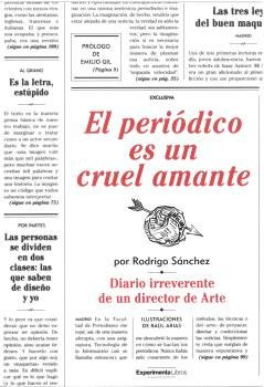 Libro El Periodico Es Un Cruel Amante - Sanchez, Rodrigo