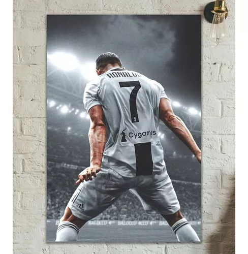 Poster Cristiano Ronaldo 48x33cm Cr7 Futbol Mundial Pose