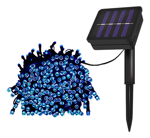 Cadena De Luces Solares Para Exteriores: Iluminación Ultrabr