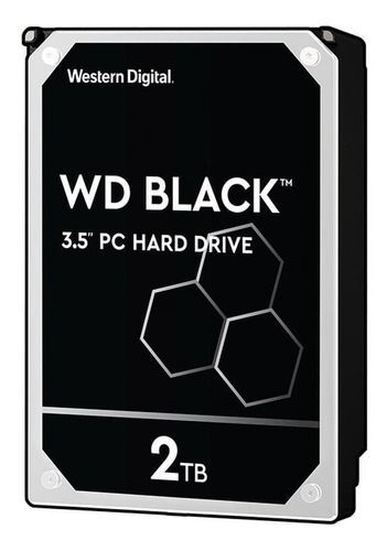 Disco Duro Interno Western Digital 2tb 3.5  Negro