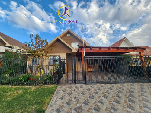 Espectacular Casa En Alto El Manzano Til-til.