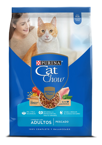 Purina Cat Chow Adulto Pescado 1,5kg
