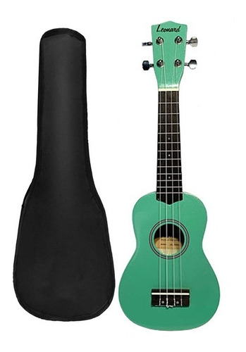 Ukelele Soprano Sparkle Leonard Con Funda