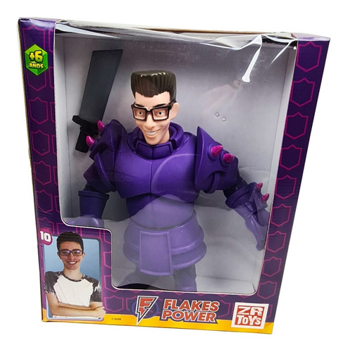 Imagem 2 de 2 de Boneco Clash Royale Pekka Flakes Power Com Espada