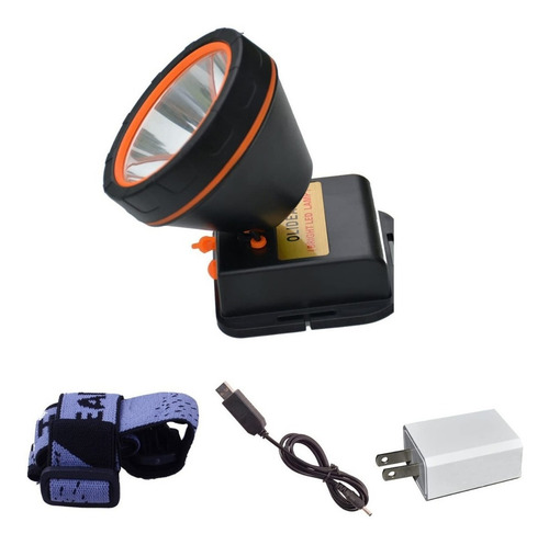Led Faro Linterna Al Aire Libre Recargable Olidear