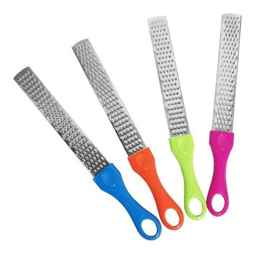 Imagen 3 de 7 de Rallador Zester Para Citricos Reposteria Jengibre Acero Inox
