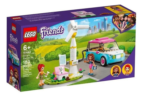 Lego Friends 41443 El Auto Electrico De Olivia- Bunny Toys