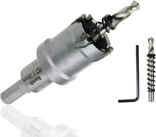 Mecha Copa De Carburo De Tungsteno P/ Acero Inoxidable 28mm