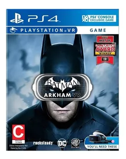 Batman Arkham Vr Ps4 Juego Nuevo Sellado Playstation 4