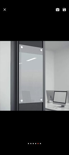 Porta Documentos En Acrílico De Pared Con Chapetones 68x98