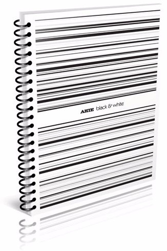 Imagen 1 de 2 de Cuaderno Arte Black & White A4 80 Hj Cuad O Ray