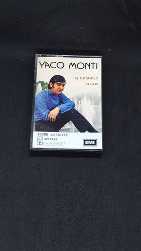 Cassette  Yaco Monti  14 Grandes Exitos         Supercultura