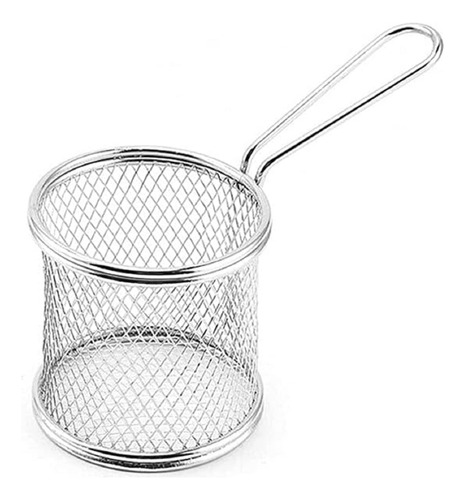 X3 Mini Cesta Para Servir Papas Fritas Nuggets Canasto 10x10