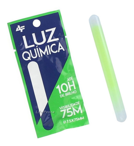 Luz Química Albatroz Fishing - 7,5x75mm Cartela C/1 Unidade