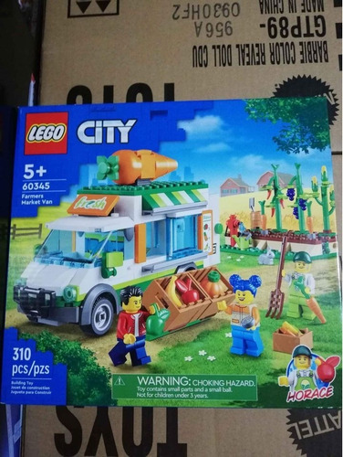 Lego City 60345 Market Van Mercado De Frutas