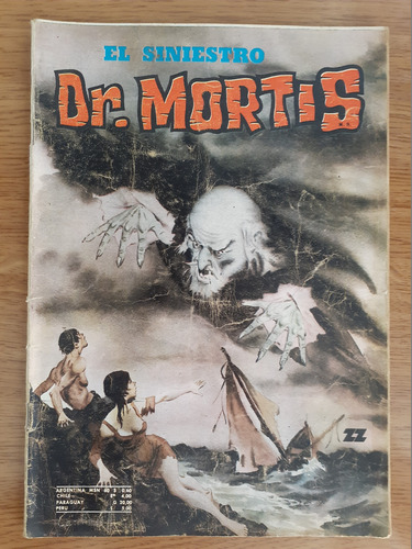 Cómic El Siniestro Dr Mortis Número 86 Editorial Zig Zag (Usado)