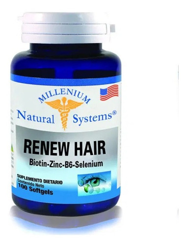 Renew Hair 100 Sg Natural Systems - Unidad a $67250