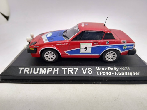 Nico Auto Rally Triumph Tr7 V8 N°5 Año 1978 1/43 (avv 34)