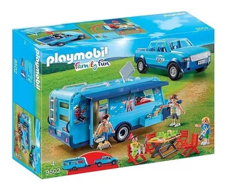 Playmobil Funpark Pickup With Camper 9502