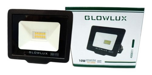 Pack X4 Proyector Reflector Eco Led 10w Cálida Glowlux  E A 