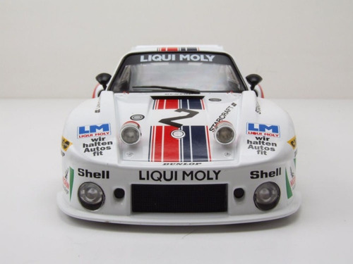 Porsche 935j # 2 Ganador 24h Daytona 1980 M C G Escala 1/18 Blanco