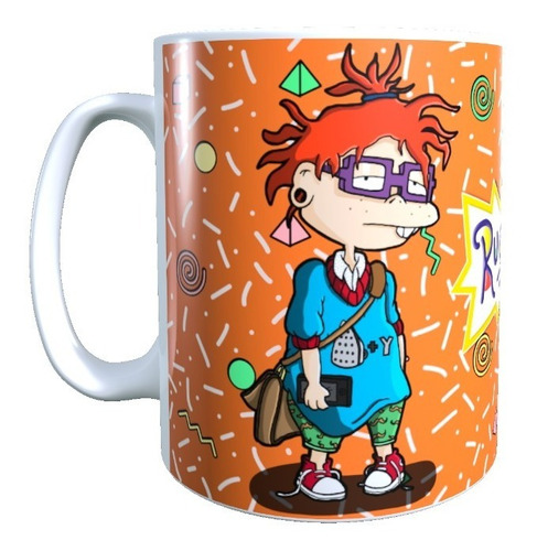 Taza - Tazón Diseño Rugrats, Carlitos Adolescente 320 Cc