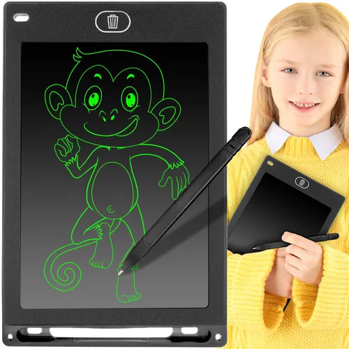 Imagem 5 de 5 de Lousa Magica Quadro Digital Tablet Infantil Desenho Escrita 8.5 Polegada