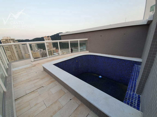 Imagem 3 de 26 de Cobertura Com 4 Dorms, Canto Do Forte, Praia Grande - R$ 2 Mi, Cod: 482 - V482