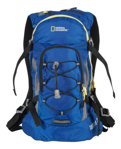 Mochila  Hidratacion Tahoe Natgeo 14 Lts Azul Hng2141