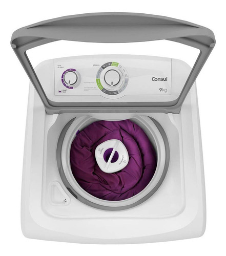Lavadora De Roupas Consul Cwb09ab 9kg 15 Programas