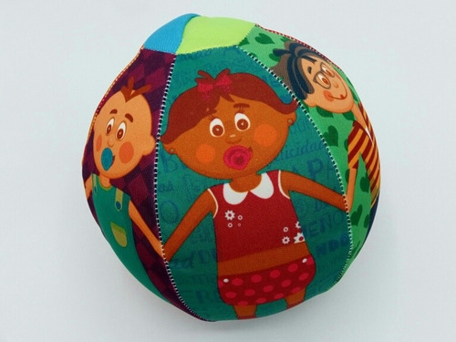 Imagen 2 de 6 de Pelota Grande Soft Globo Personajes Para Bebes Edu3004 Edu
