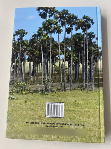 Flora Brasileira: Arecaceae (palmeiras), De Harri Lorenzi. Editorial Instituto Plantarum, Tapa Dura, Edición 1 En Português, 2010 (Usado)