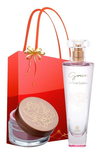 Pack Serum + Perfume Grace La Rose Sublime Regalo Mujer Hnd