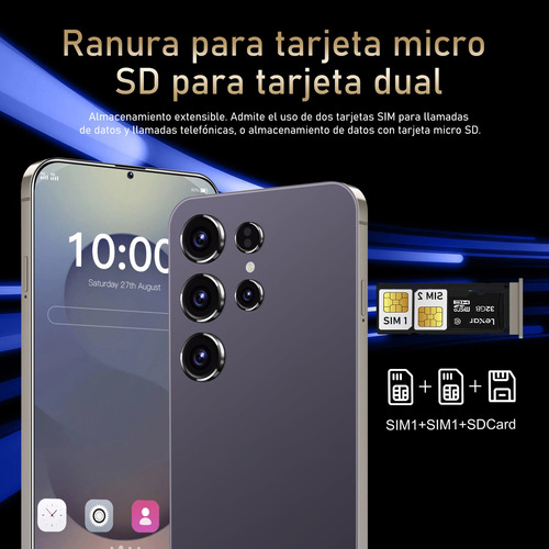 Android Celulares S25 Ultra 6.56 Pulgadas Barato Ram2gb Y Rom16gb