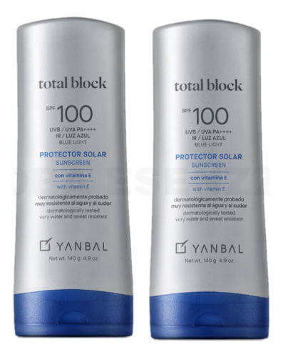 Bloqueador Solar Spf100 Jumbo Oferta 2x1 - g a $834