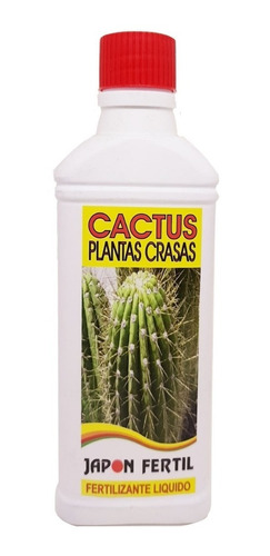Fertilizante Cactus Y Suculentas - Plantas Crasas X 260ml