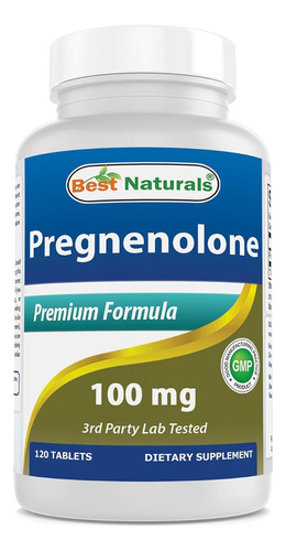 Best Naturals | Pregnenolone | 100mg | 120 Tablets