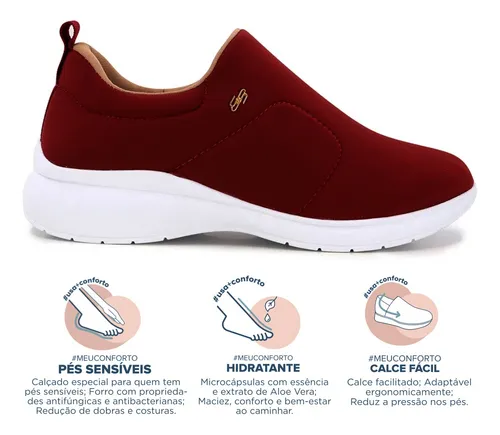 Tênis usaflex sale conforto